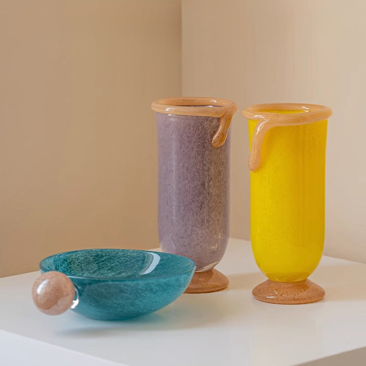 Modern Glow Glass Vase Collection