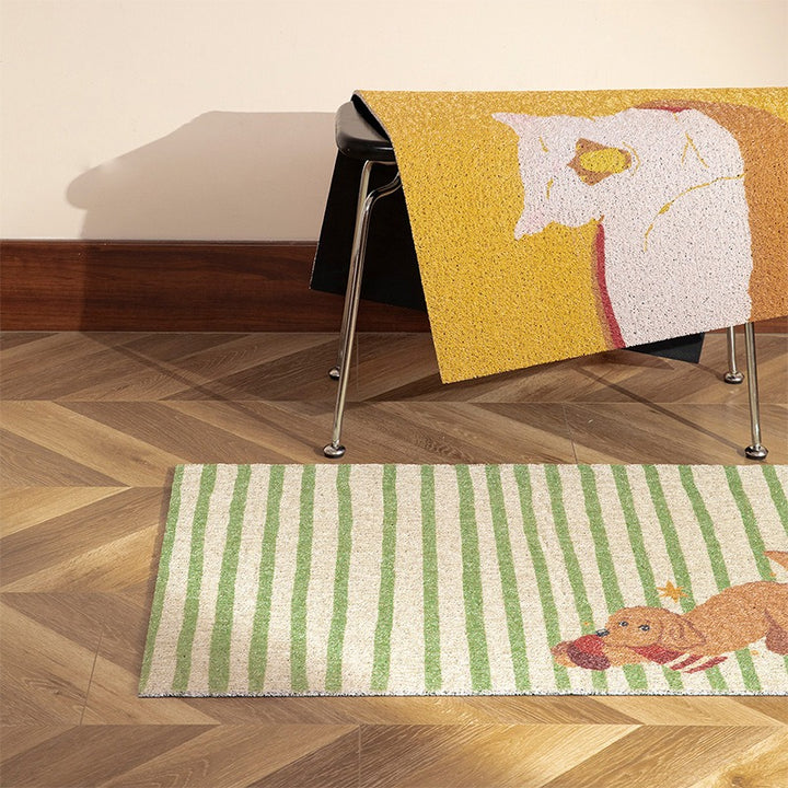 Furry Friends Entry Rug
