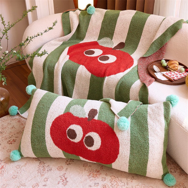 Big Eyes Striped Blanket