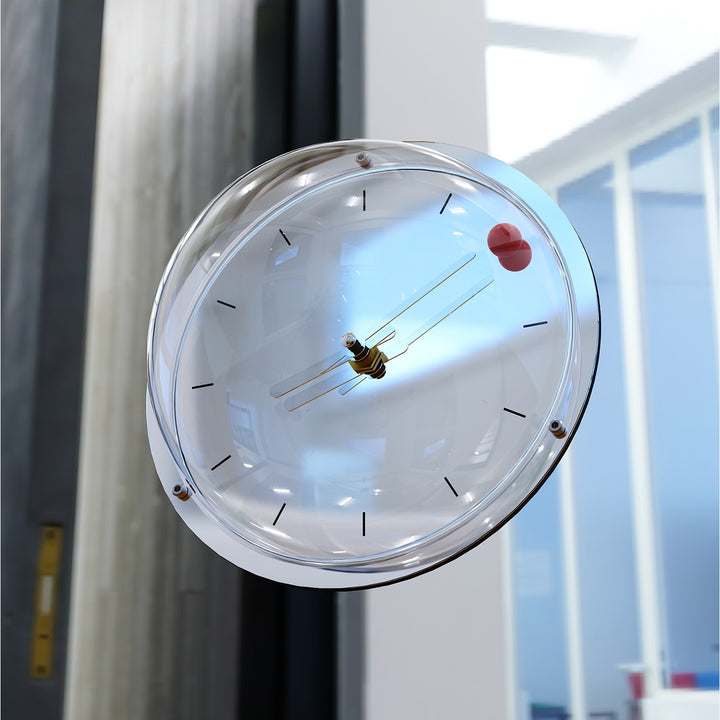 Orbital Clear View Clock