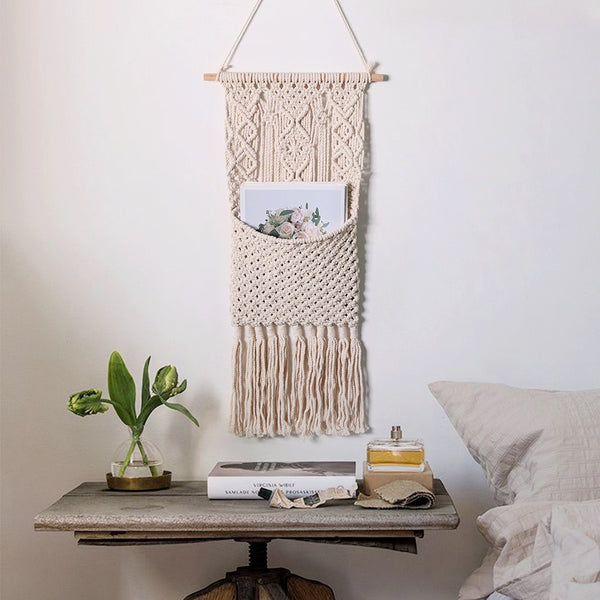 Pocket Macrame Hanging