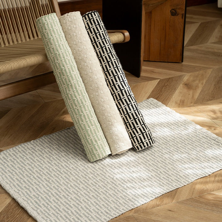 Rustic Weave Bath Mat