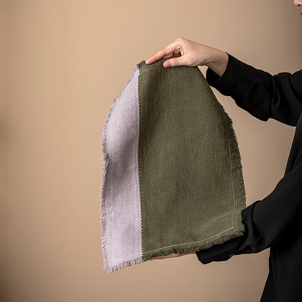 Patchwork Ramie Placemat Set