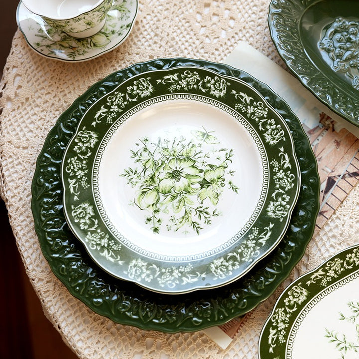 Green Garden Dinnerware