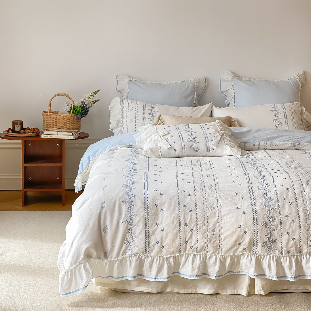 Blue Land Bedding Set