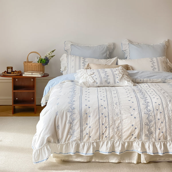Blue Land Bedding Set