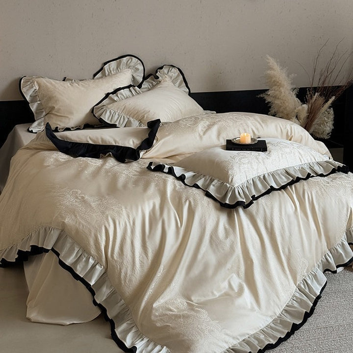 Elegant Ruffle Bedding Set