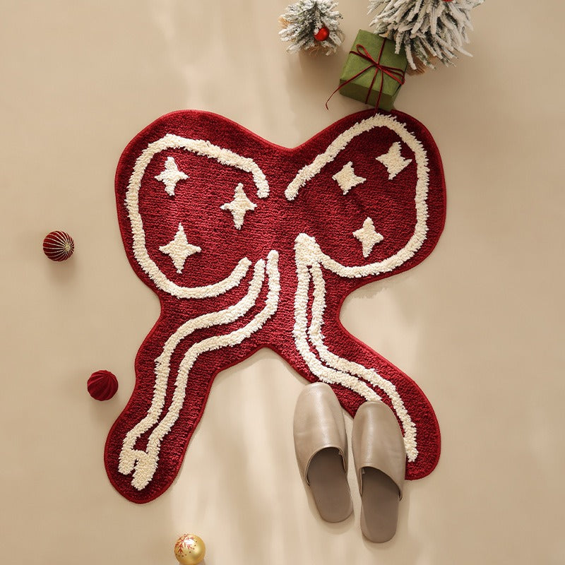 Red Bow Tie Rug