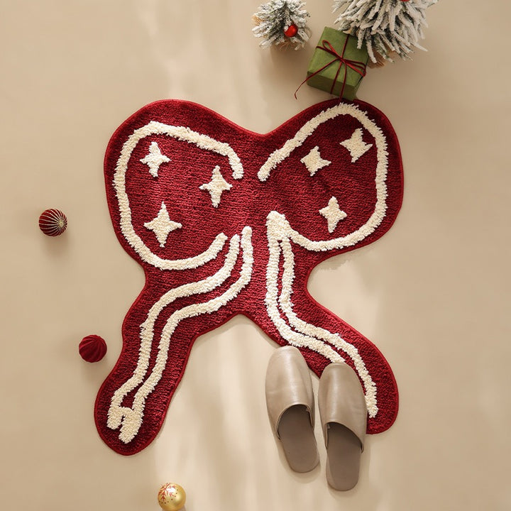Red Bow Tie Rug