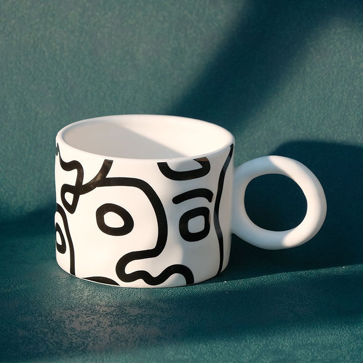 Abstract Graffiti Tea Cup Collection