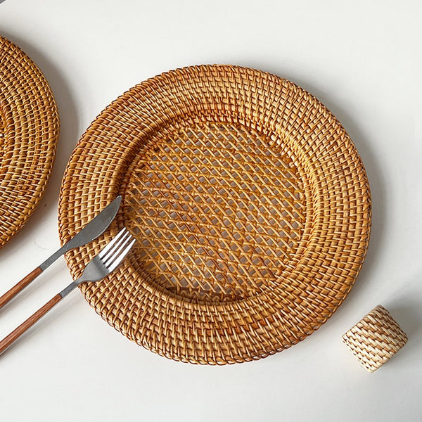 Wave - Loop Rattan Tray