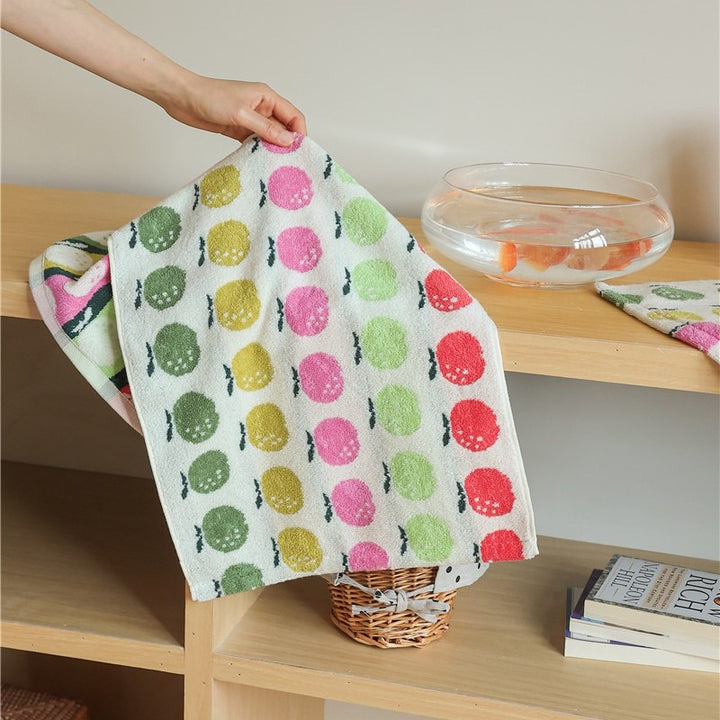 Clementine Dot Towel