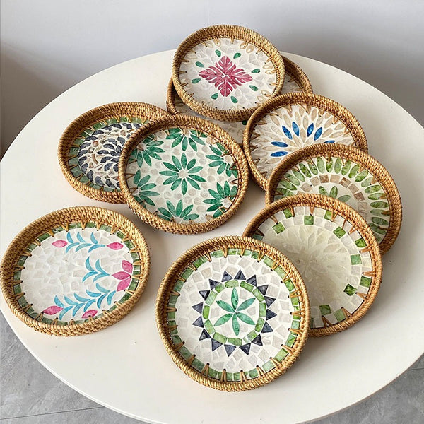 Coastal Breeze Shell Tray Set