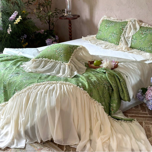 Green Monet Vibe Bedding Set