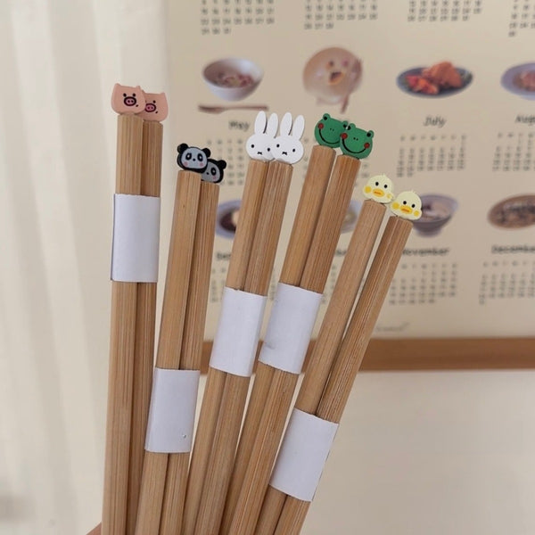 Animal Friends Bamboo Chopsticks