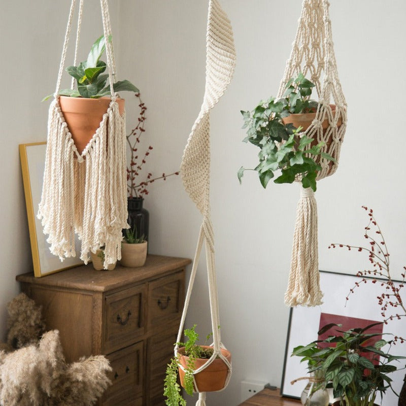 Macrame Crochet Plant Holder