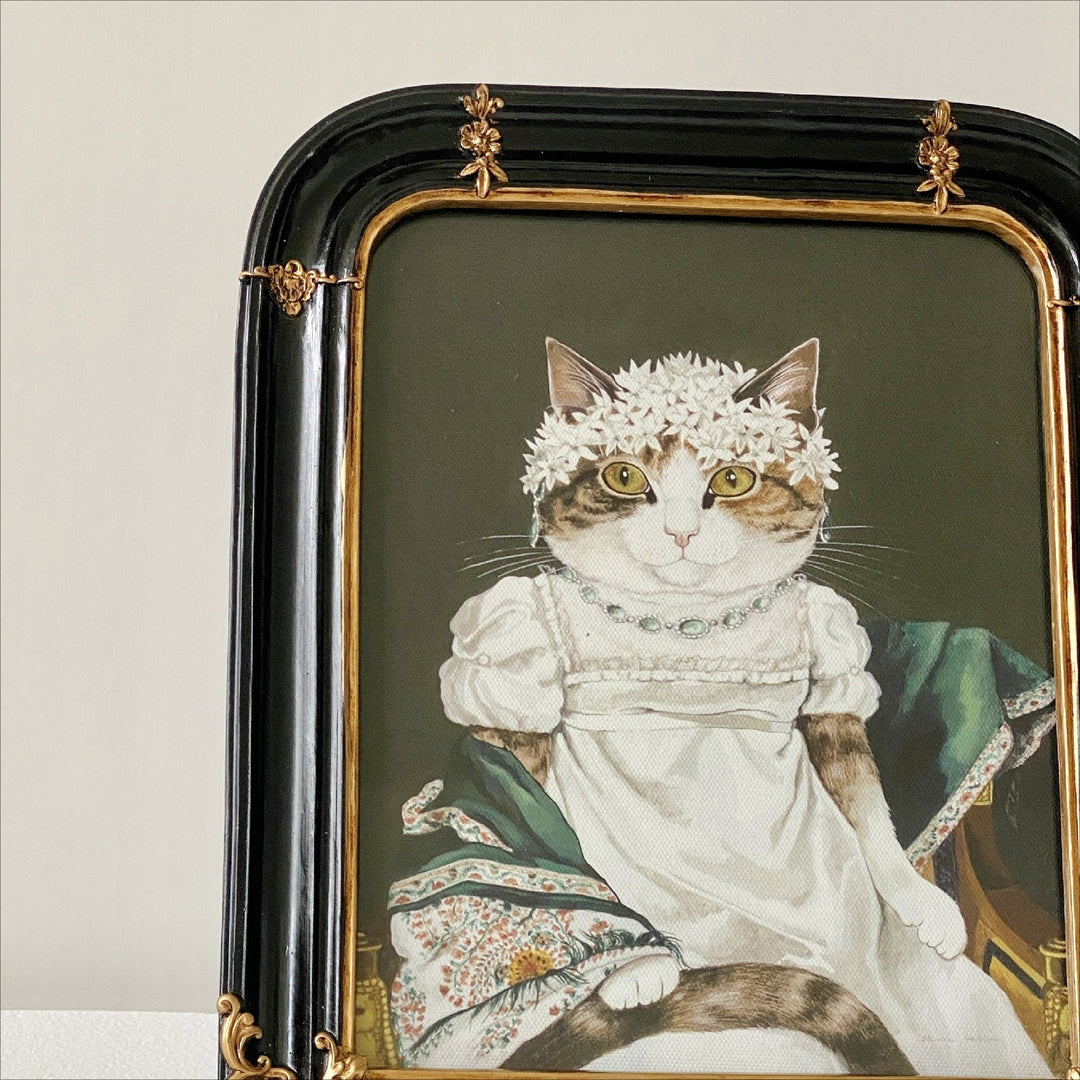 French Ornate Curved Photo Frame