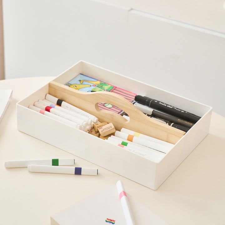 Bamboo Handle Organiser