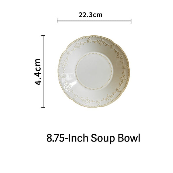 Lace Pearl Dinnerware
