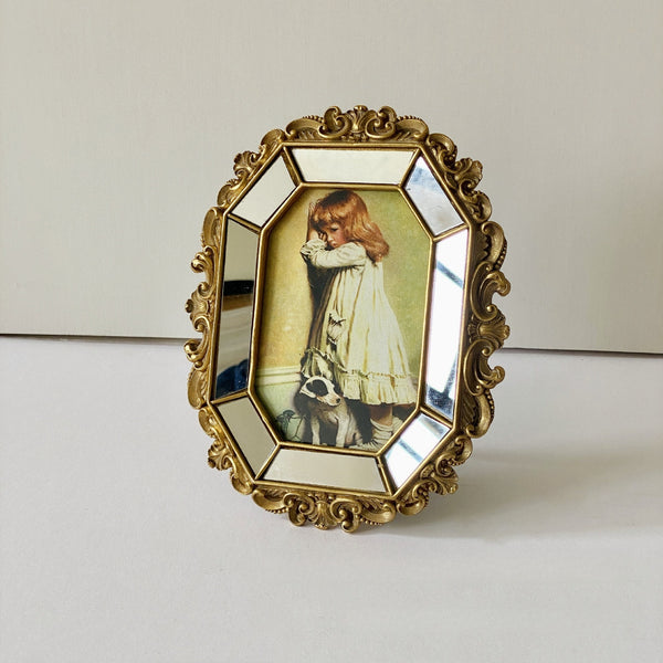 Baroque Mirrored Ornate Frame