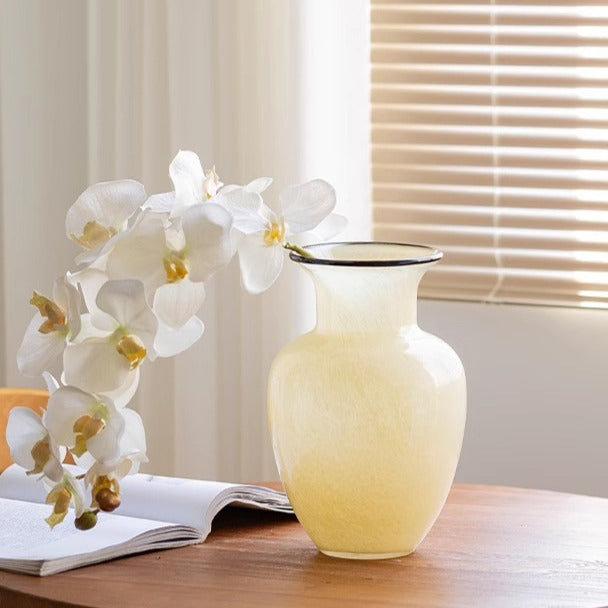 Ethereal Glow Glass Vase Collection