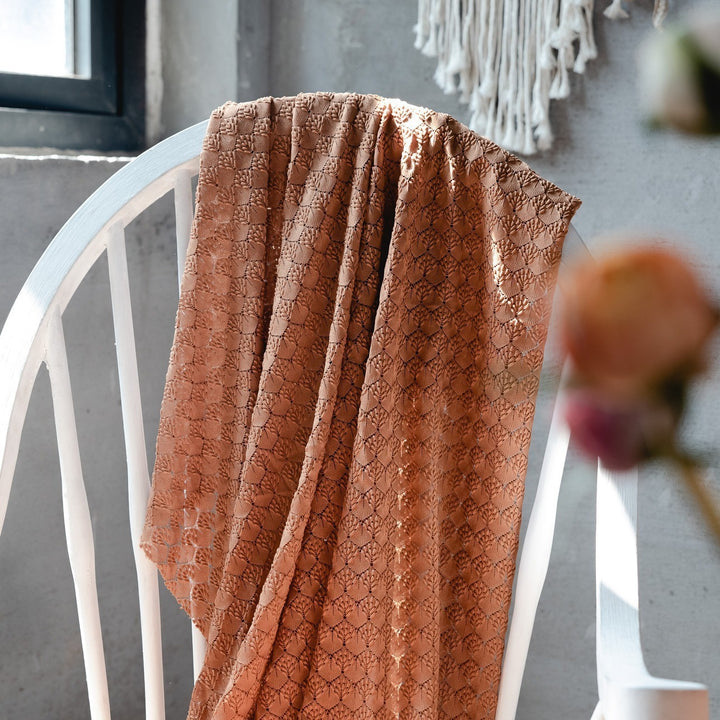Rustic Ripple Lace Tablecloth