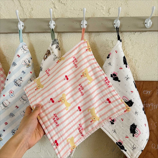 Critter Friends Burp Cloth Set