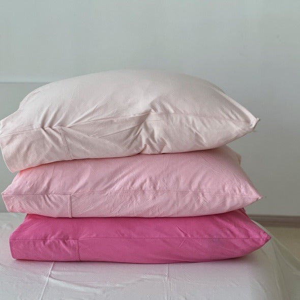 Blushing Rose Jersey Cotton Pillowcase