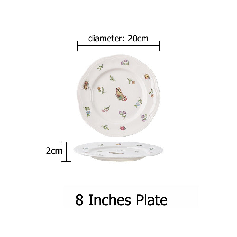 Vintage Butterfly Dining Collection