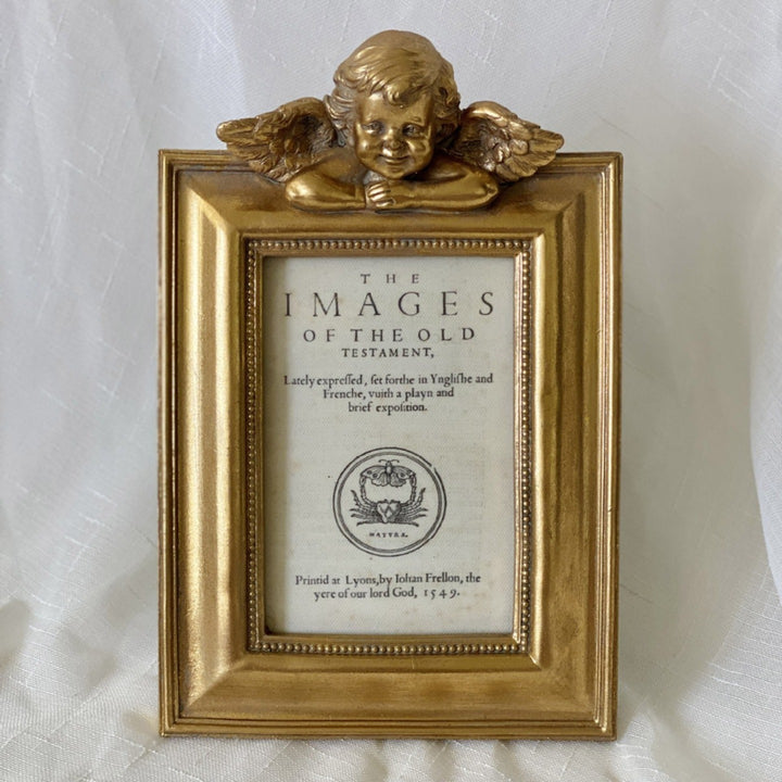 Regal Cherub Photo Frame