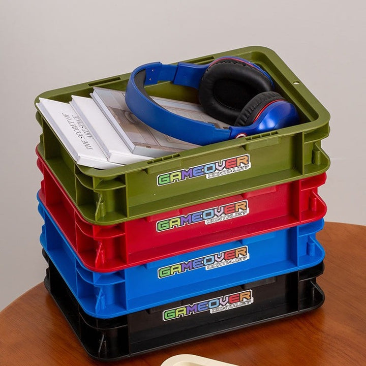 Retro Stackable Storage Case Set