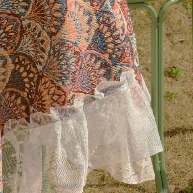 Magic Gingko Ruffle Table Cloth