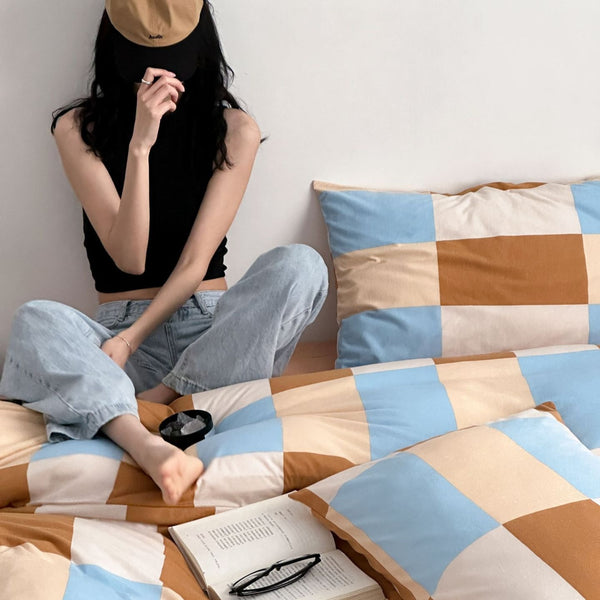 Funky Checkered Bedding Set