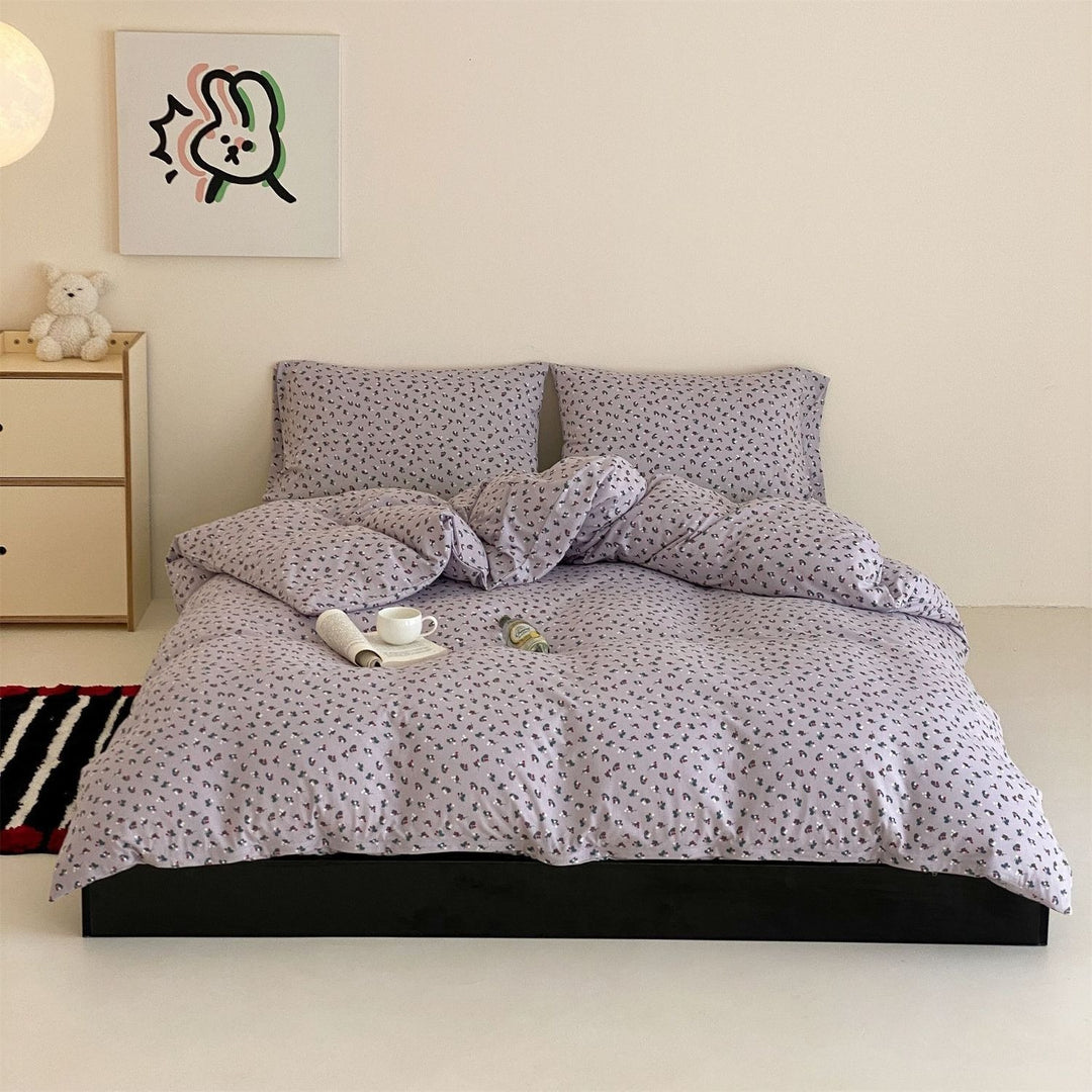 Purple Berry Bedding Set