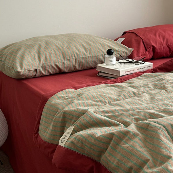 ColourPop Stripe Summer Quilted Blanket