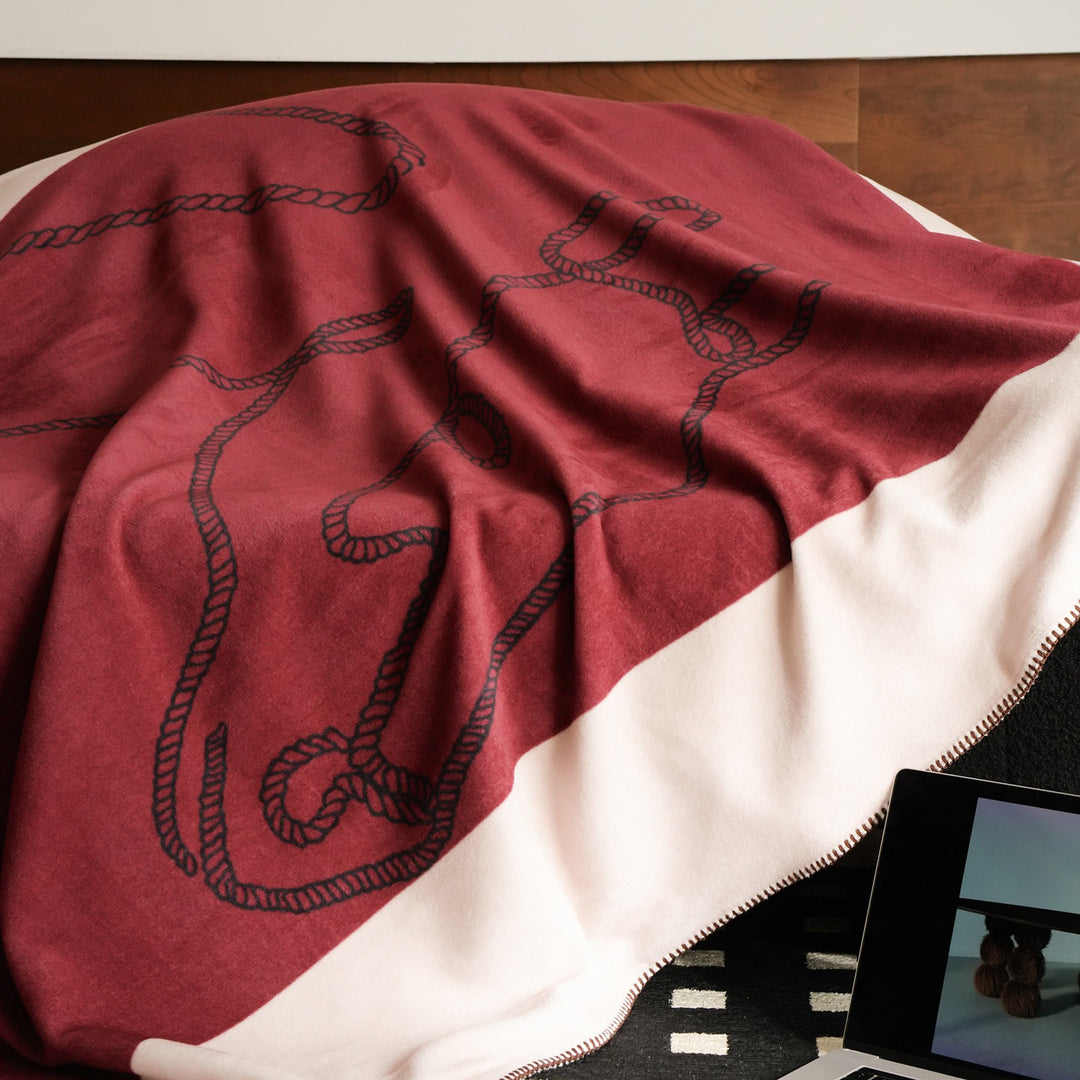 Chained Horse Throw