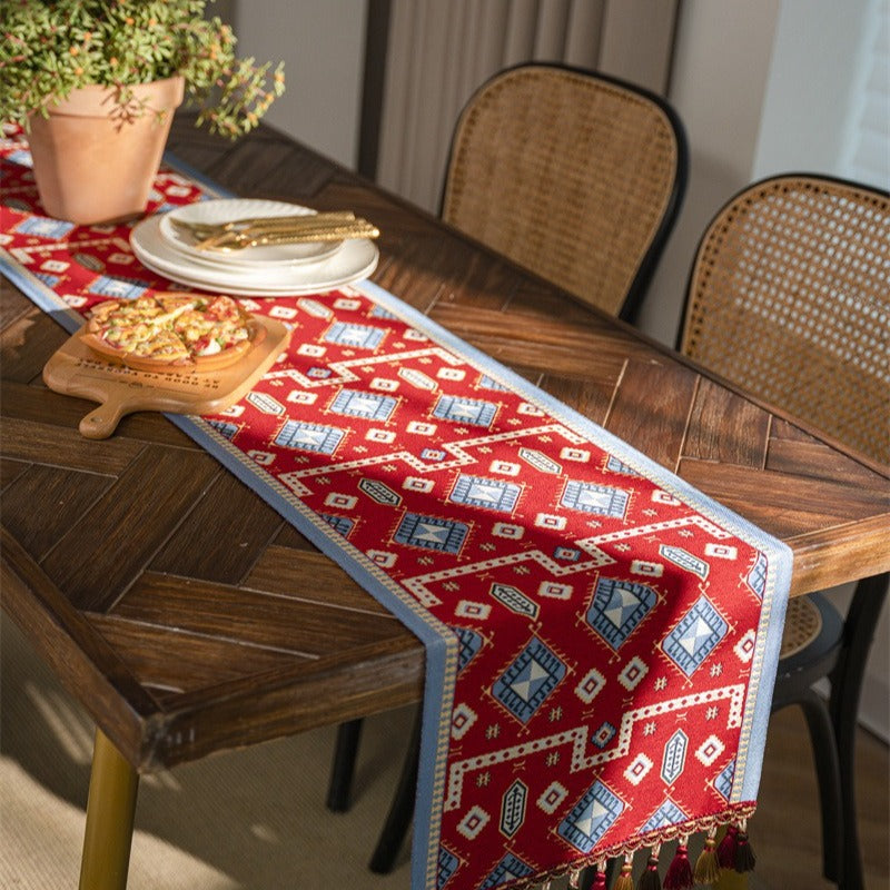 Sahara Ruby Table Runner