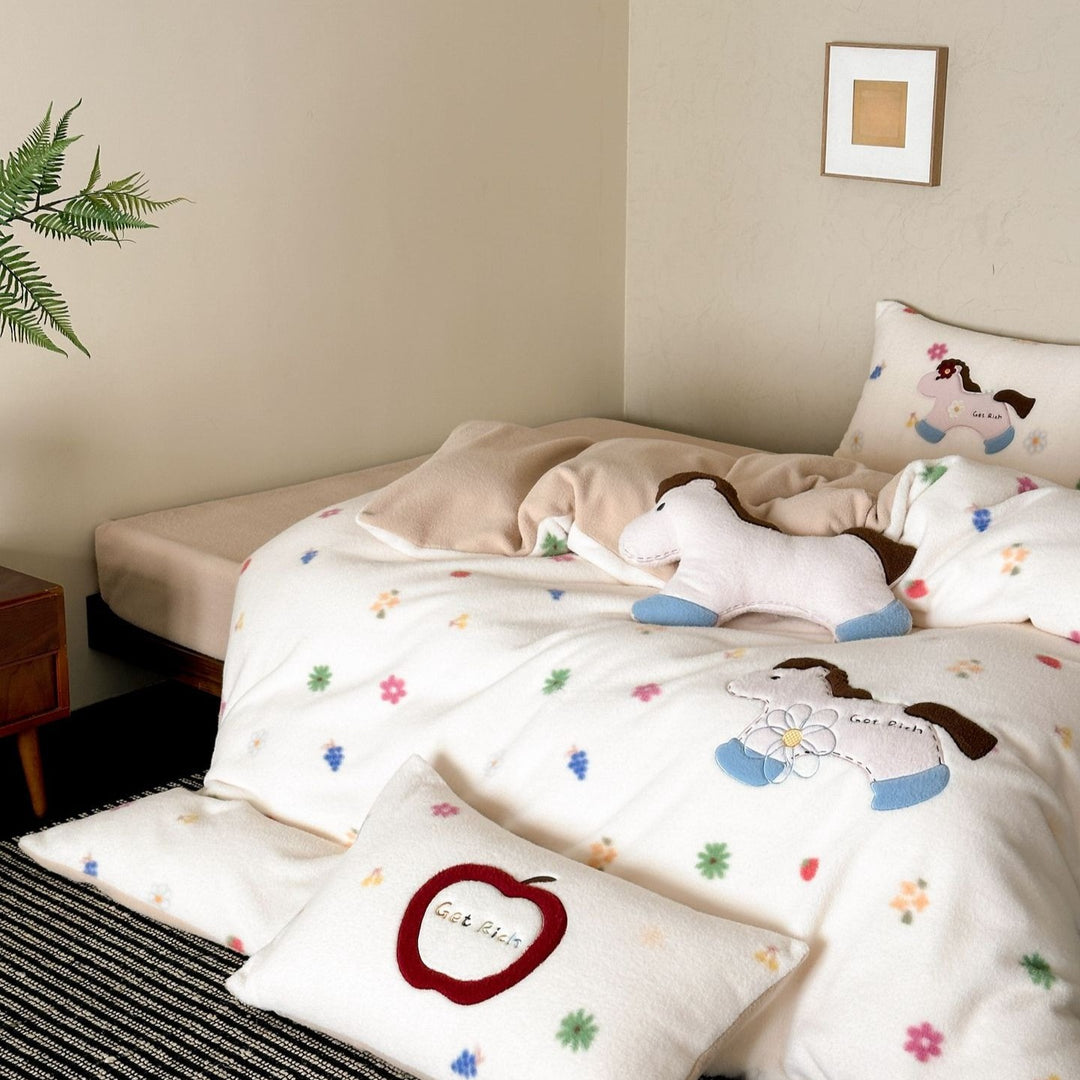 Lovely Pony Bedding Set