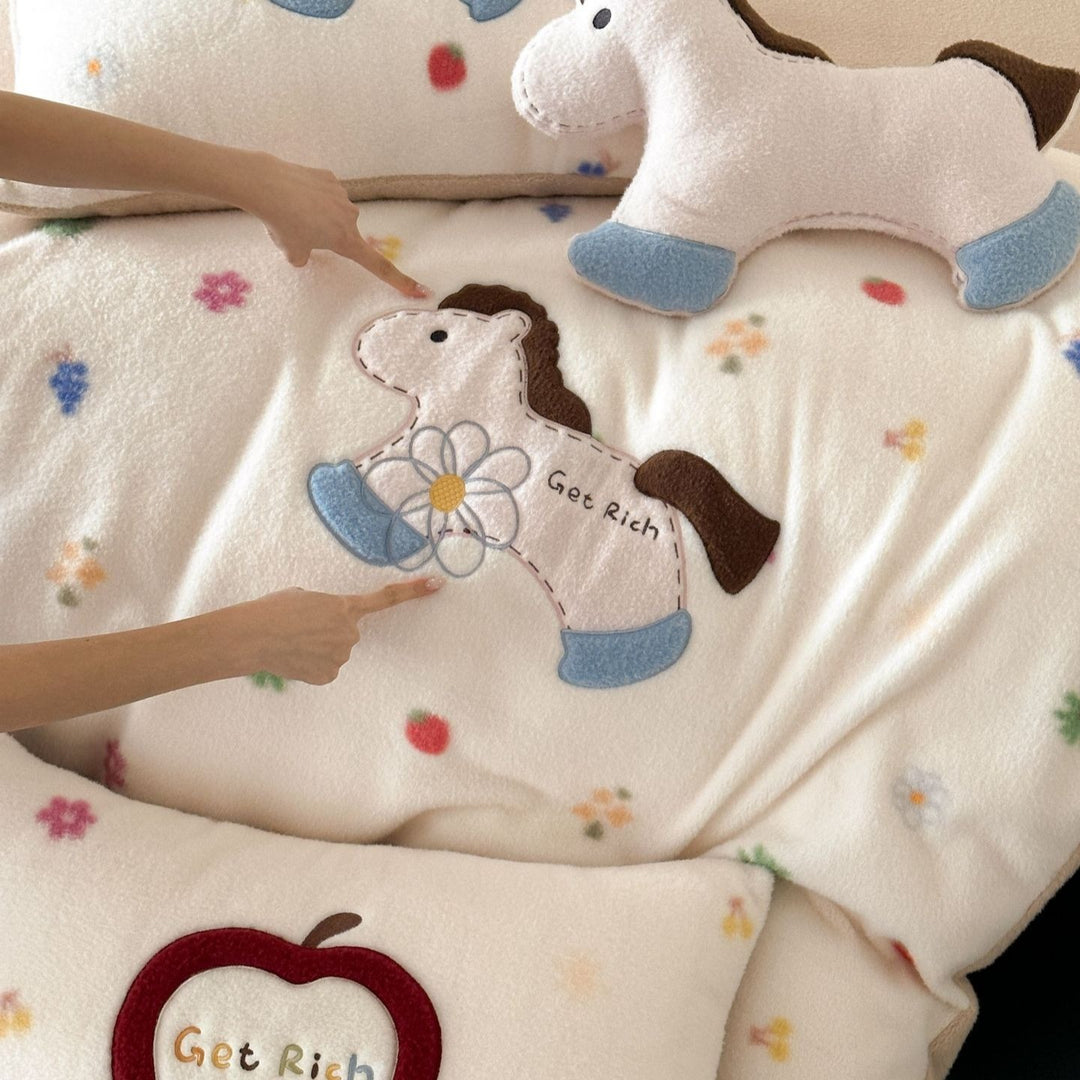 Lovely Pony Bedding Set
