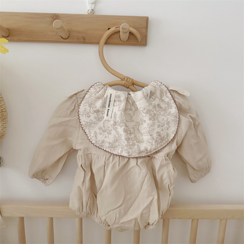 Floral Lullaby Burp Cloth Set