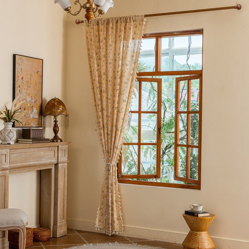Mini Bouquets Curtain