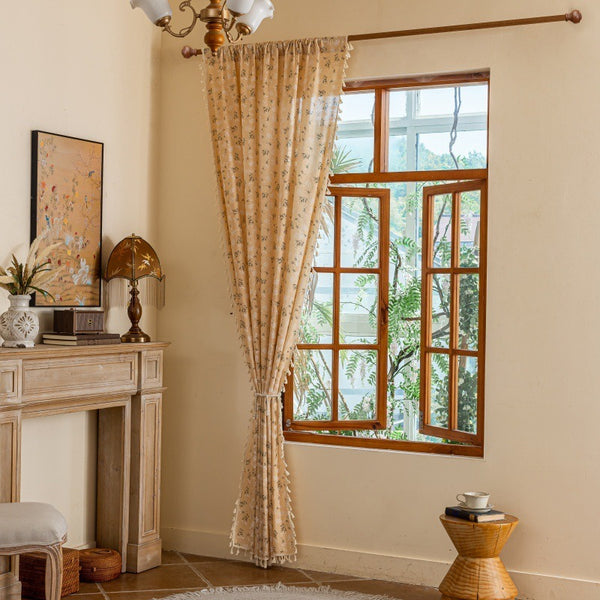 Mini Bouquets Curtain
