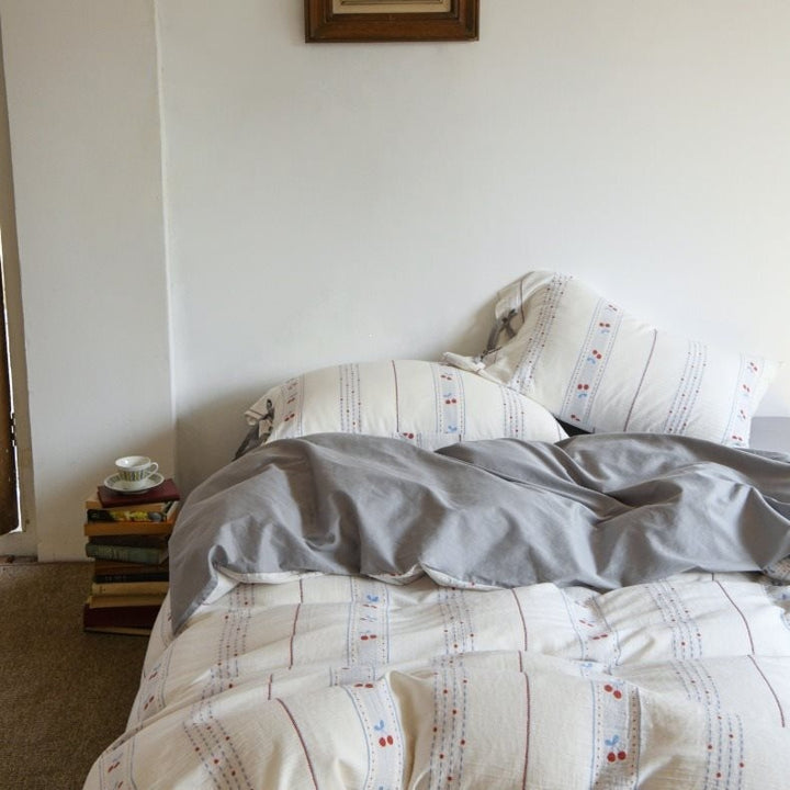 Cherry Memoir Cotton Bedding Set