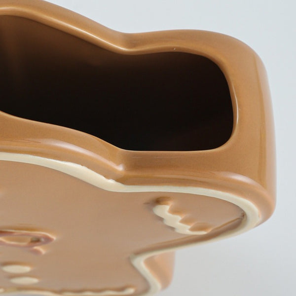 Gingerbread Man Vase