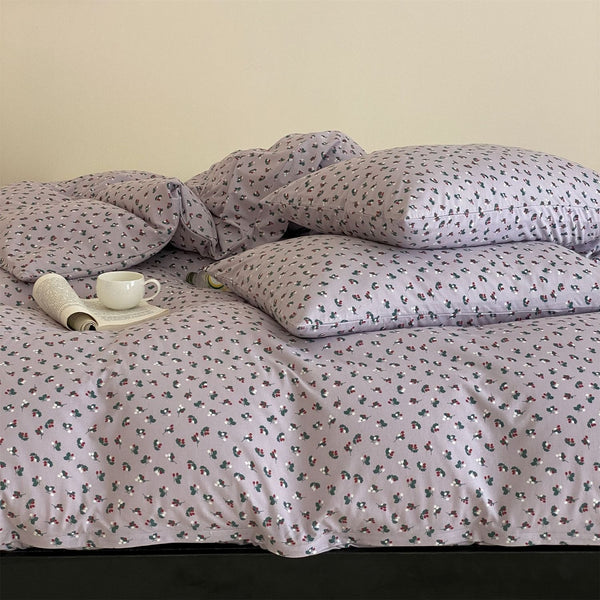 Purple Berry Bedding Set