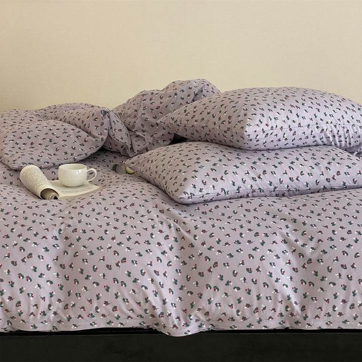 Purple Berry Bedding Set