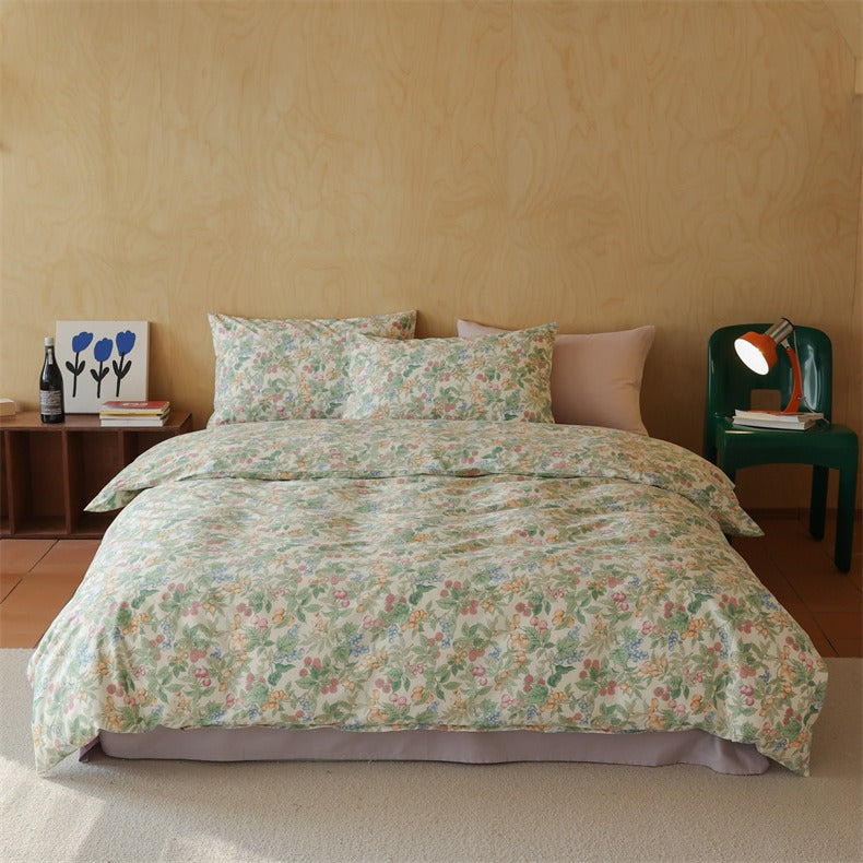Green Party Bedding Set