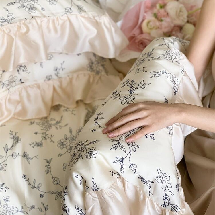Soft Slumber Blossoms Bedding Set