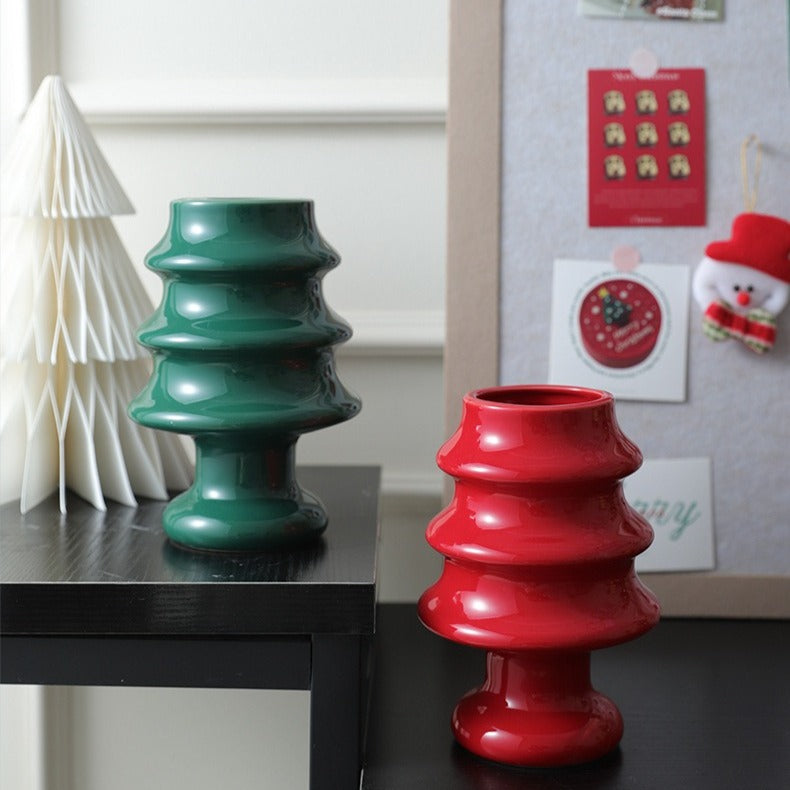 Christmas Tree Vase
