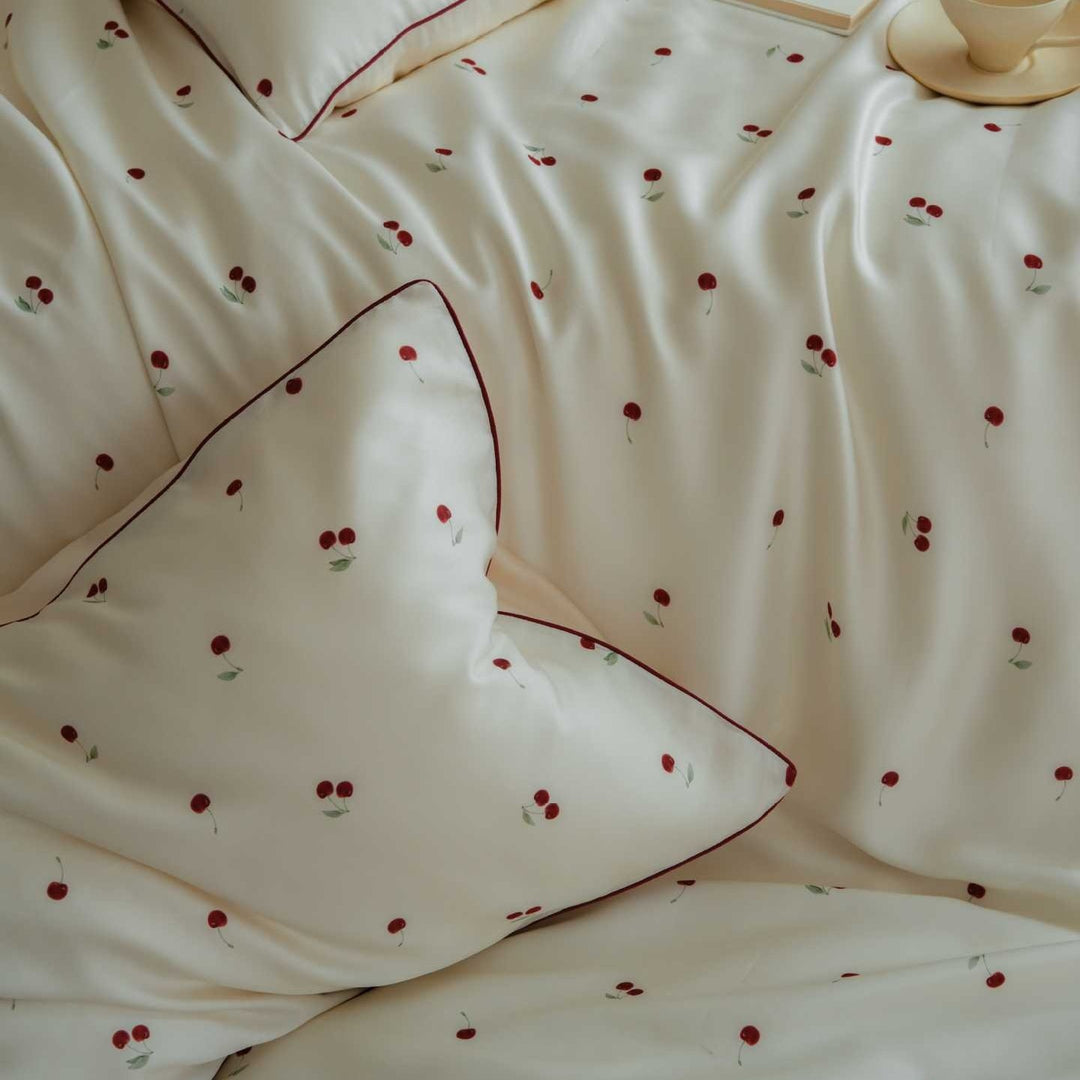 Cherry Lyocell Bedding Set
